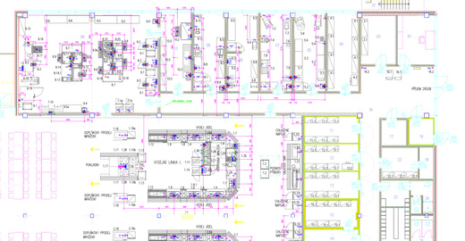Bosch, České Budějovice - příprava realizace 1